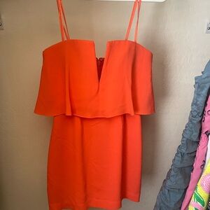 BCBG tangerine mini dress size 0